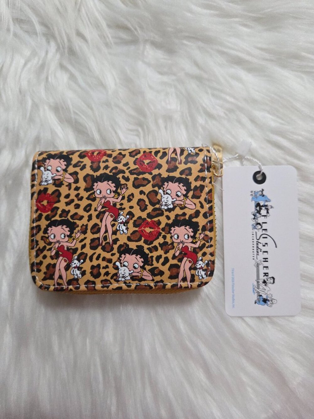 Betty Boop Ziparound Card Wallet